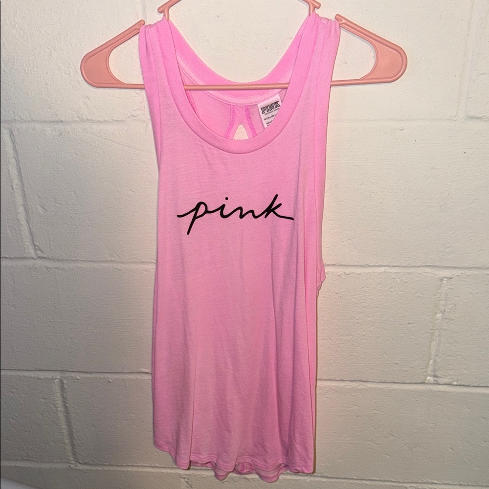 Pink Sleeveless Top